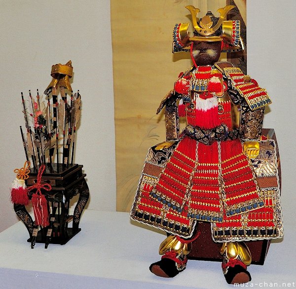 Miniature armor, Tango no sekku, Ohashi House, Kurashiki