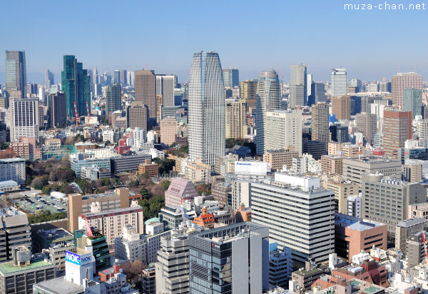 View from World Trade Center Building, Minato, Tokyo