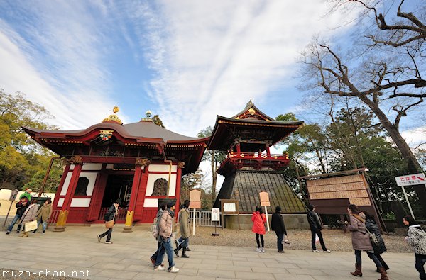 Wheel repository, Bell Tower, Narita-san Shinshō-ji Temple, Narita