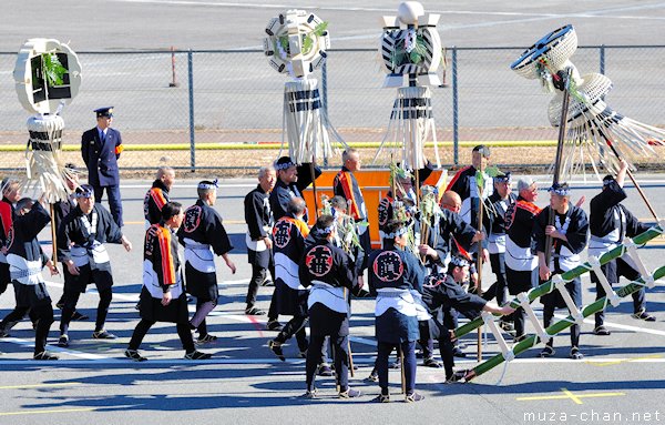 Dezome-shiki (New Year's Parade of Firemen), Odaiba, Tokyo