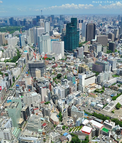 Tokyo, View from Roppongi Hills Mori Tower
