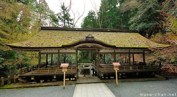 Wari-haiden, Yuki Shrine, Mount Kurama, Kyoto