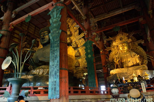 The Great Buddha, Kokuzo Bosatsu, Todai-ji Temple, Nara