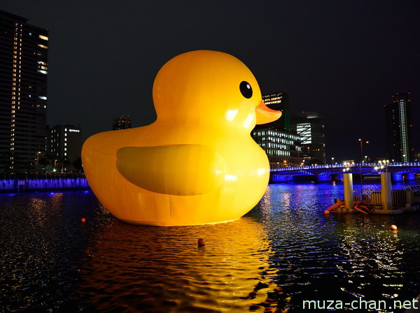 Rubber Duck, Nakanoshima West Winter Tale 2013, Osaka