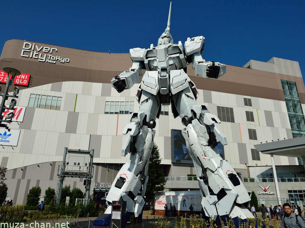 gundam new from Odaiba Gundam 0 Unicorn size Life RX