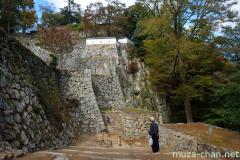 Bitchu Matsuyama castle walls