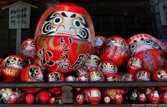 Good luck charms for the New Year, Daruma Dolls