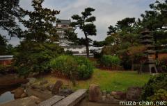 Fukuyama castle, view from the garden