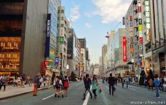 Ginza pedestrian paradise