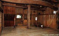 Original Japanese castle interior, Maruoka