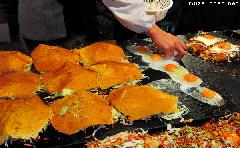 Popular Japanese food, Okonomiyaki