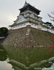Kokura Castle in autumn