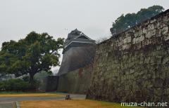 Kumamoto Castle stone walls