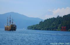 Pirate ship on Lake Ashinoko