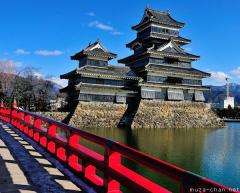 Matsumoto Castle legend, the elongated beams