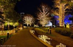 Tokyo Midtown Christmas lights