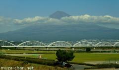 Clouds around Mount Fuji