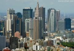 Simply beautiful Japanese scenes, Shinjuku high-rise