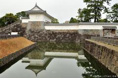 Japanese castles, water moats