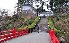 The Red Bridge of Tokiwagi Gate
