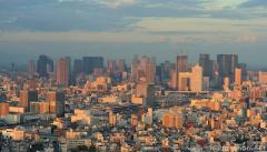 Osaka Umeda cityscape