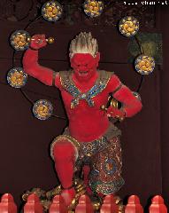 Japanese traditions - Raijin, the Thunder God