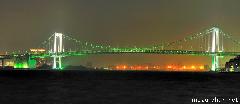 Rainbow Bridge by night