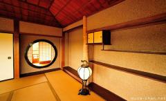 Traditional Japanese house, Kobuntei round window