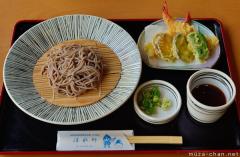 Popular Japanese food, Tenzaru Soba
