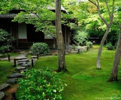 Tekisuian tea house at Okochi Mountain Villa