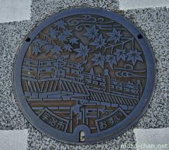 Uji artistic manhole cover
