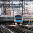 Yamanote & Keihin-Tohoku line trains in Akihabara station,