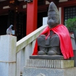 Monkey guardian at Hie Shrine