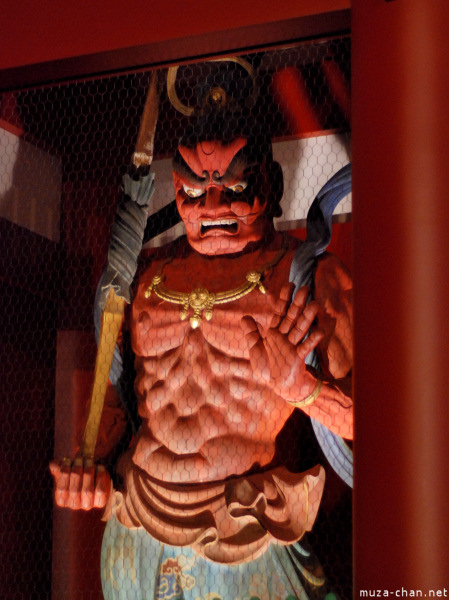 One of the Nio statues from Hozomon Gate