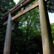 Second torii (Otorii ) at  Meiji Jingu