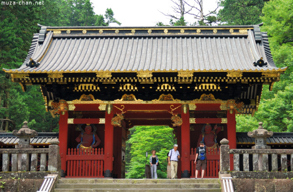 Niomon Gate at Mausoleum Rinno-ji Taiyuin