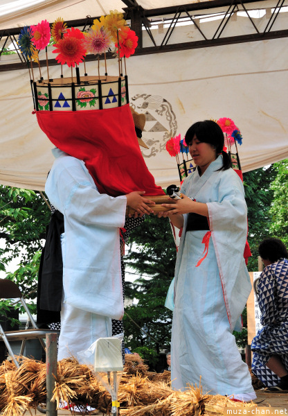 Mizudome-no-Mai (Rain-Stopping Dance) Gonshoji Temple